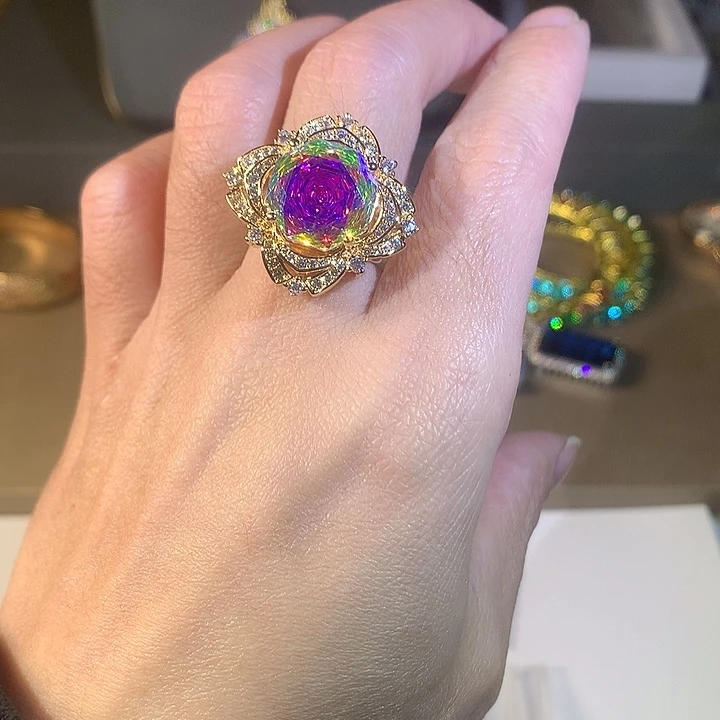 非金属70戒指。