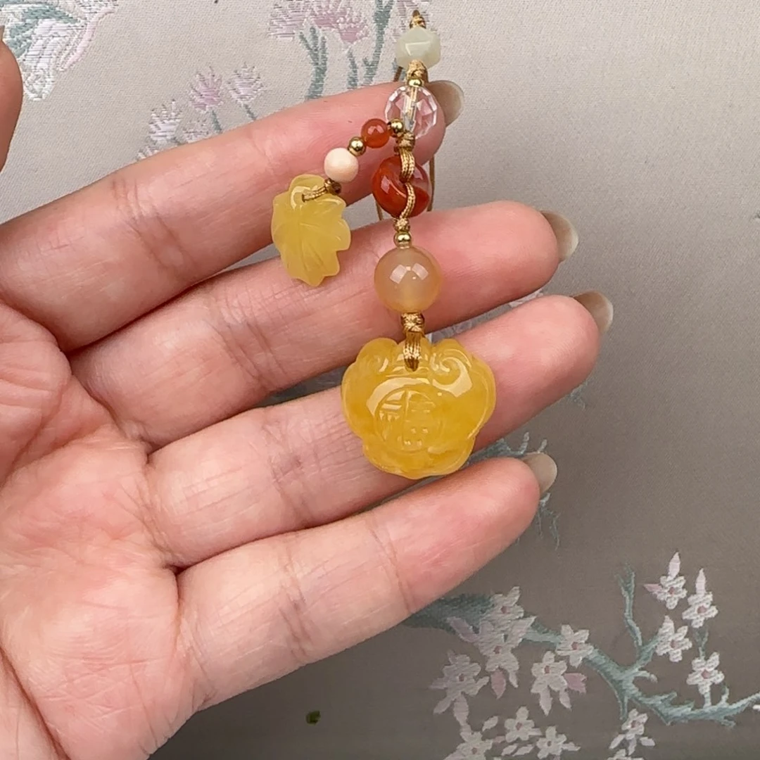蜜蜡吊坠(赠链)未镶嵌