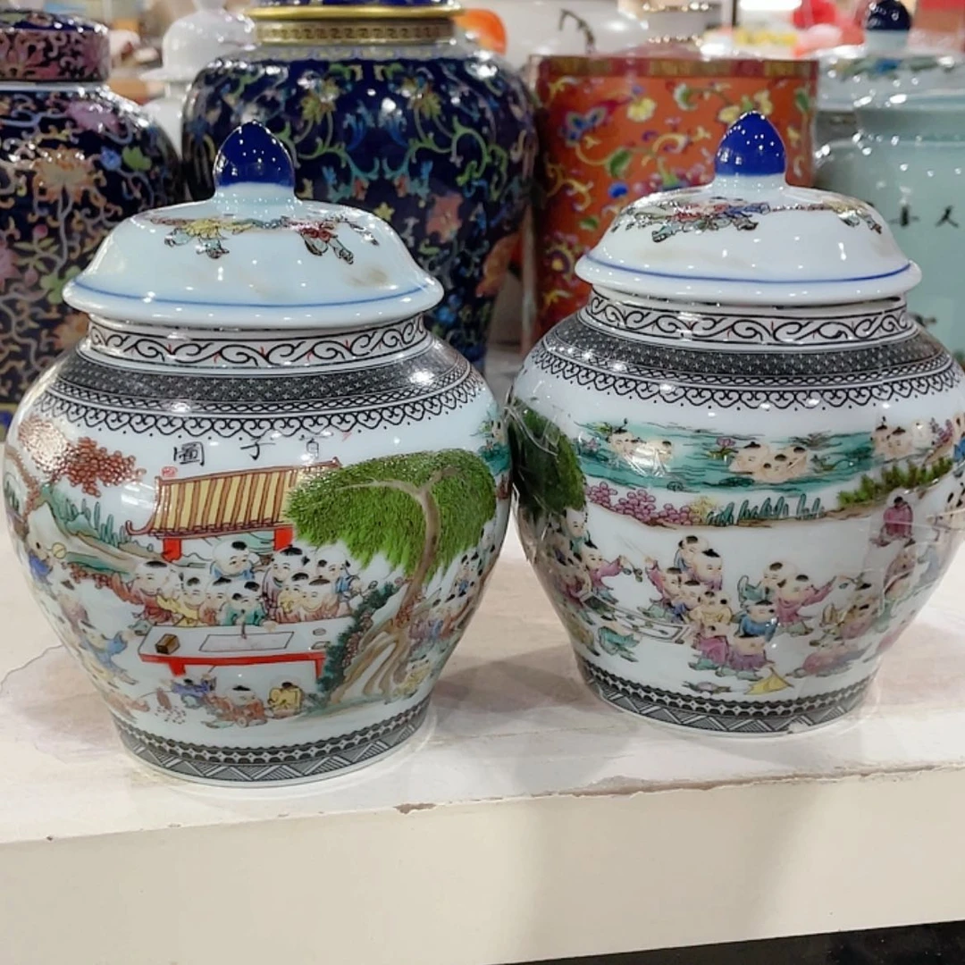 【闪购商品】罐陶瓷茶叶罐密封罐