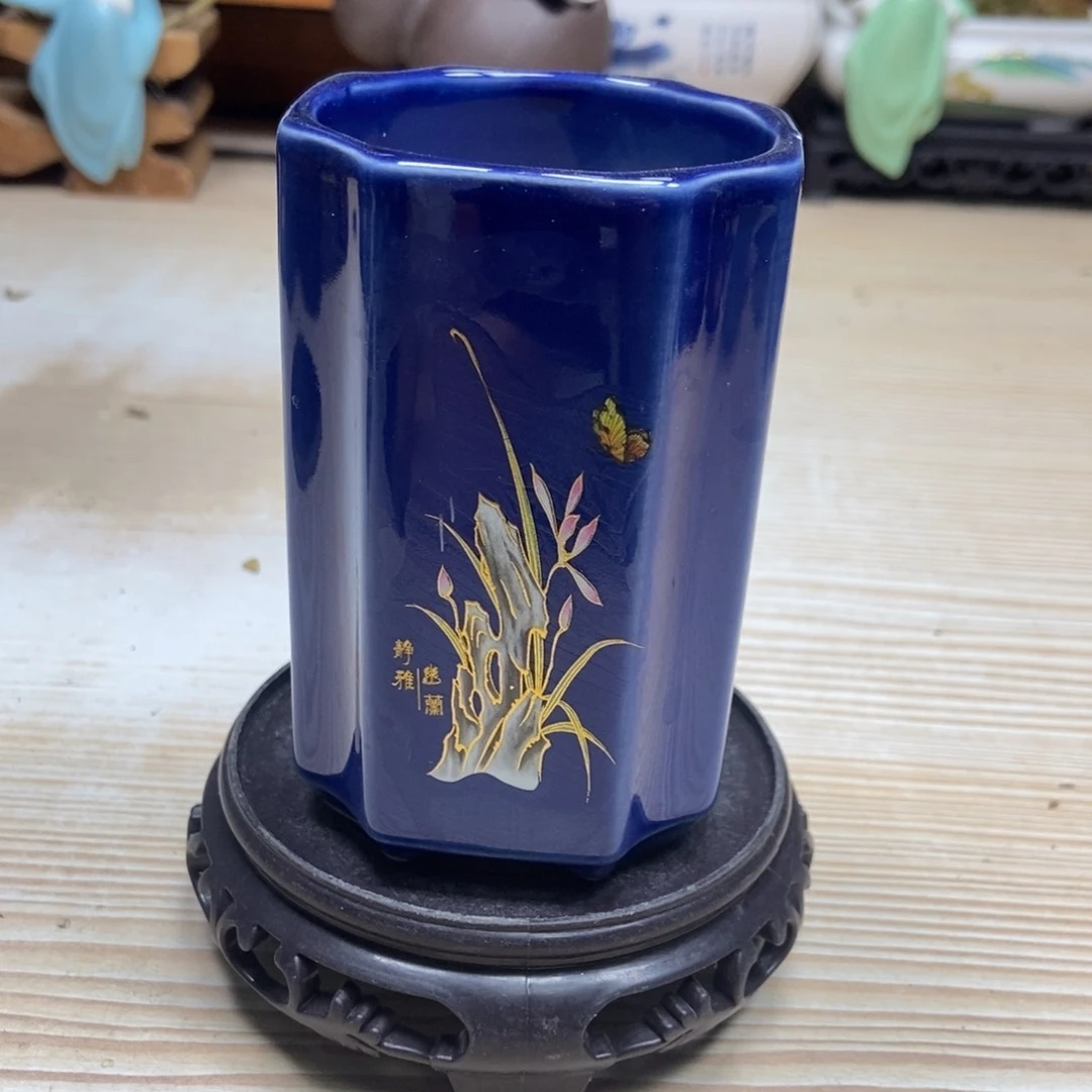 瓷片陶瓷花盆陶瓷艺术
