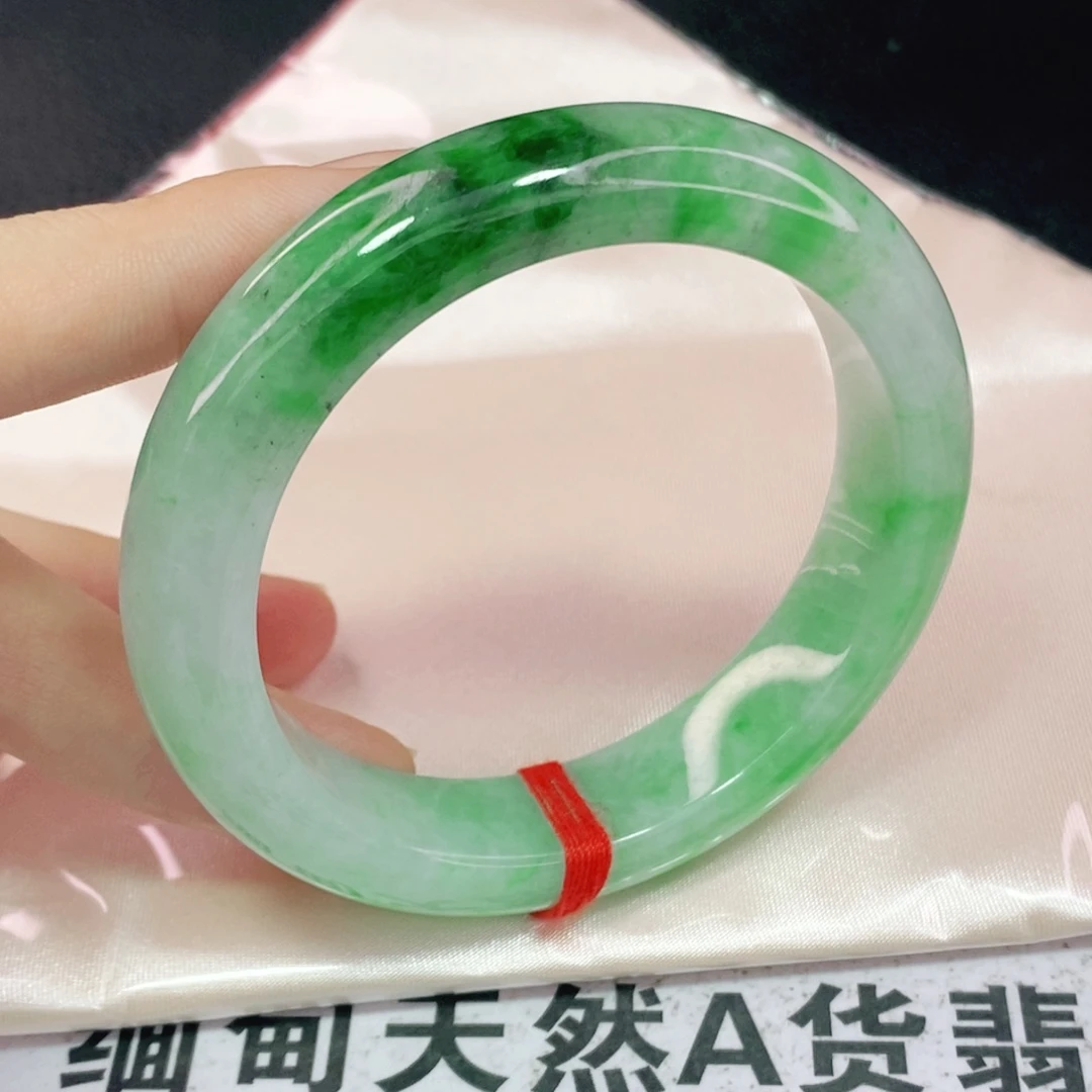 未镶嵌手镯翡翠56.2正圈