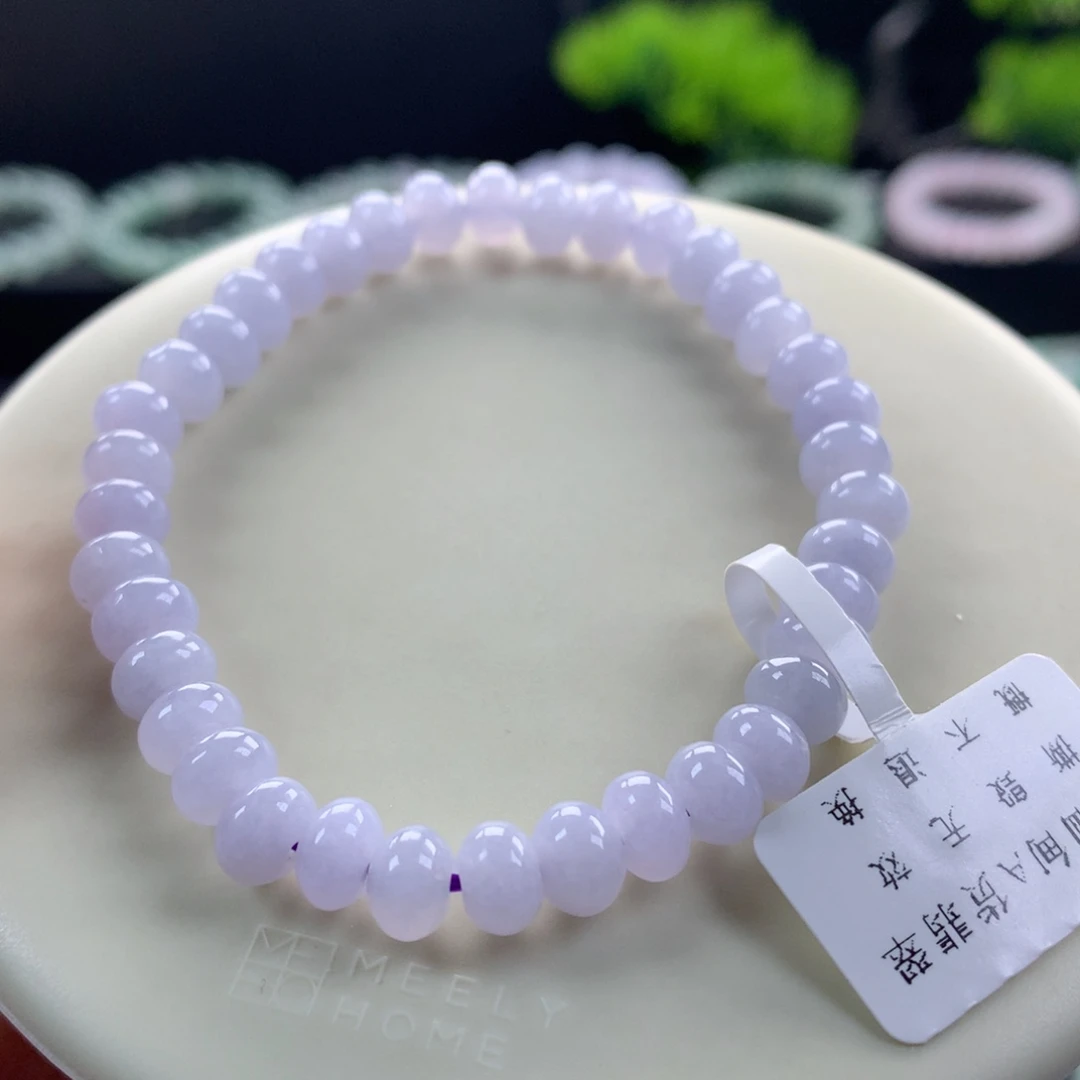 翡翠未镶嵌手链卡6.5