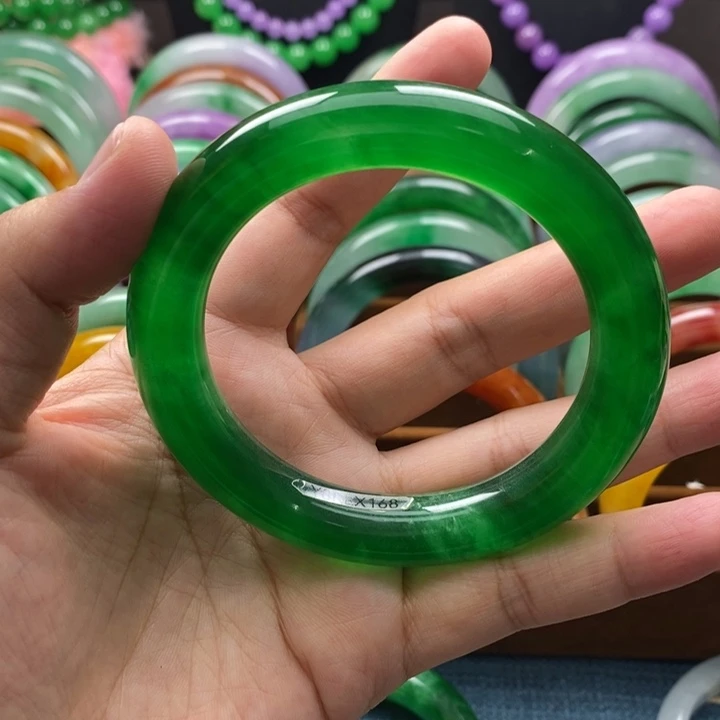 锦***)仿水晶非金属高端手镯