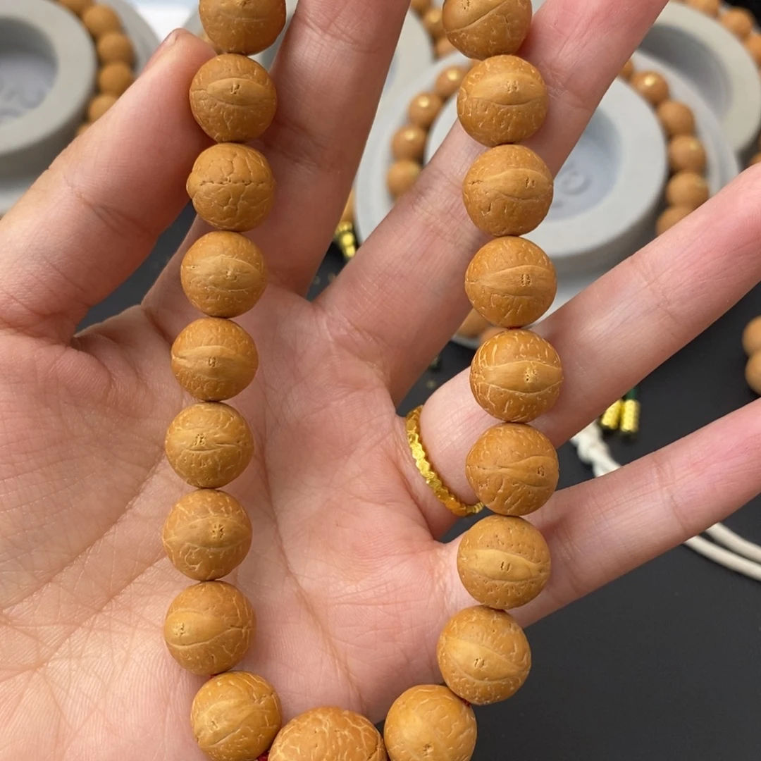 凤眼菩提吊坠12.5手串