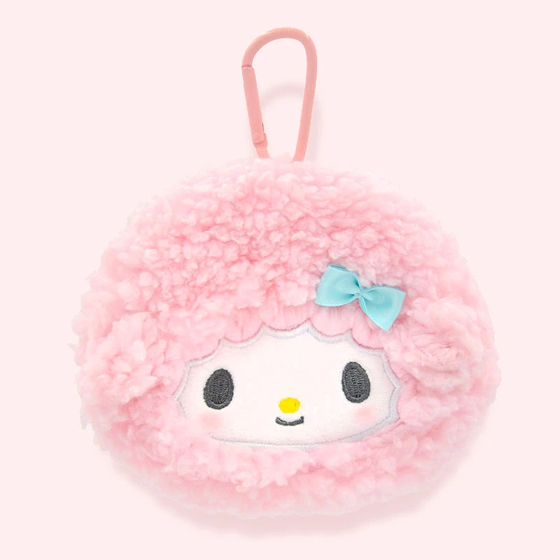 正版三丽鸥小羊Piano零钱包KT收纳包卡通包包挂件挂饰书包耳机包