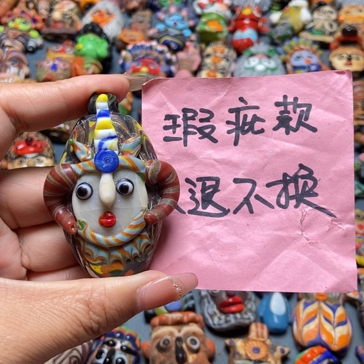 颈饰玻璃印度尼西亚 微瑕no退换