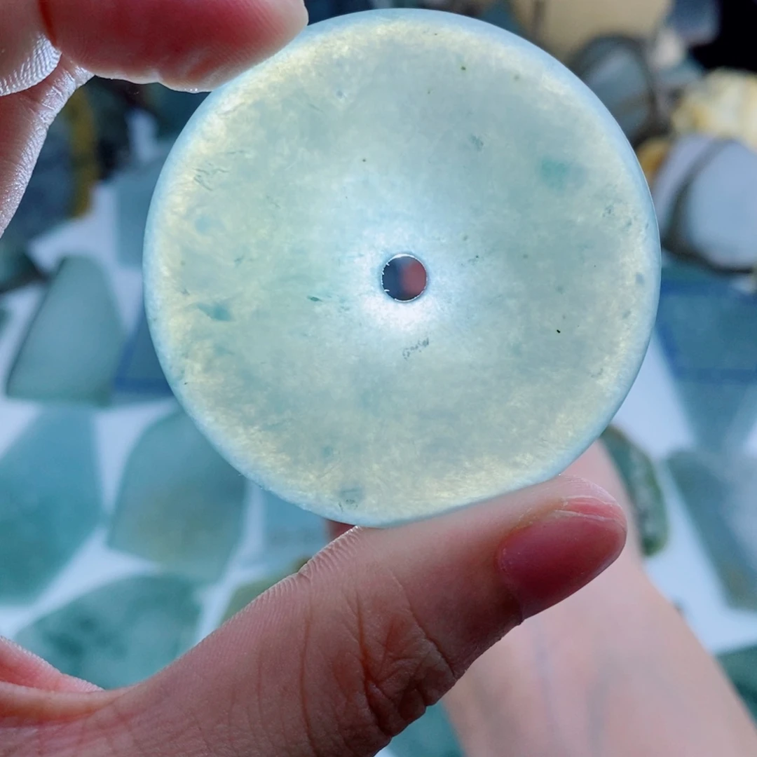 未镶嵌挂件翡翠天然翡翠