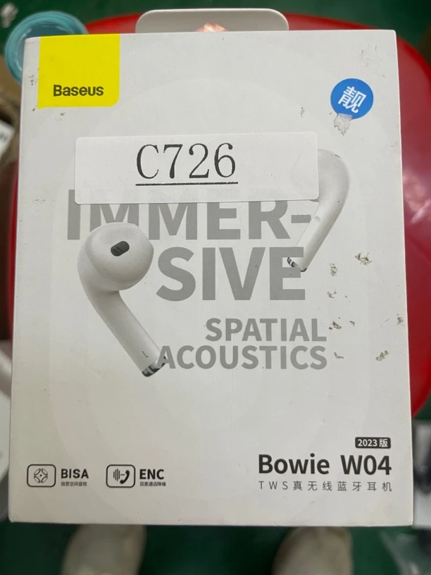 95新 Baseus/倍思 捡漏Bowie W04蓝牙耳机编号C726