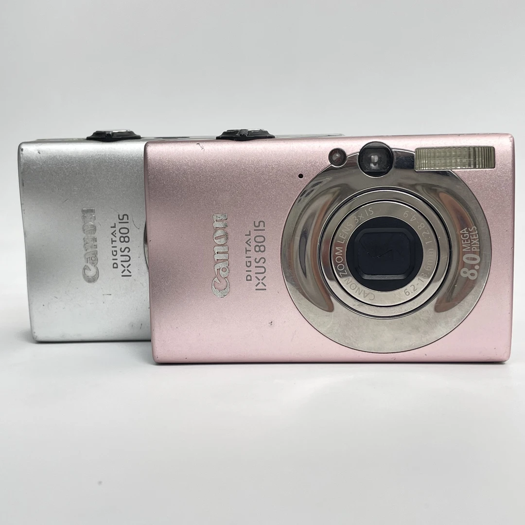 95新 Canon/佳能 ixus80冷白皮氛围800万像素3倍变焦复古ccd