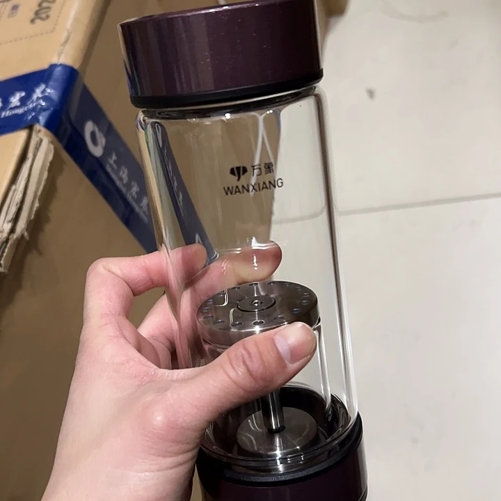 U158-70-410ml 单层烫手 紫 杯套