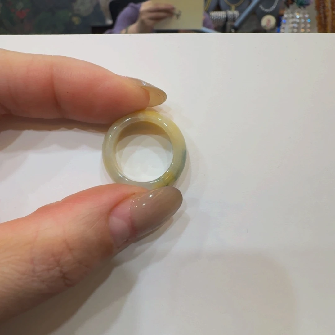 翡翠戒指未镶嵌御****鞋老坑
