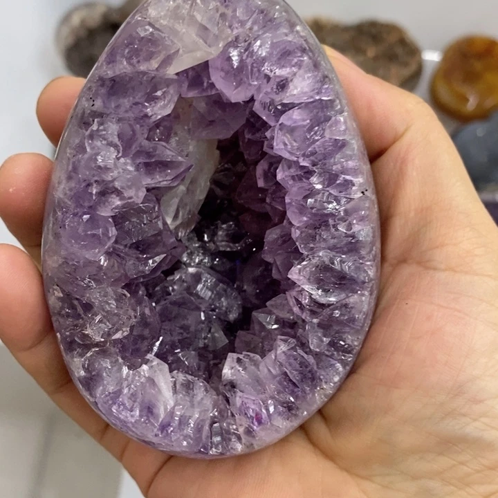 未镶嵌珠宝半成品紫晶