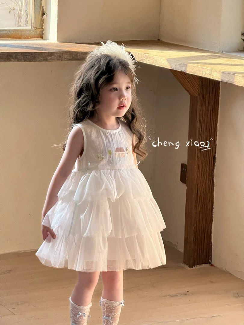 （橙小七）小鸭子房子纱裙XQ5252-266