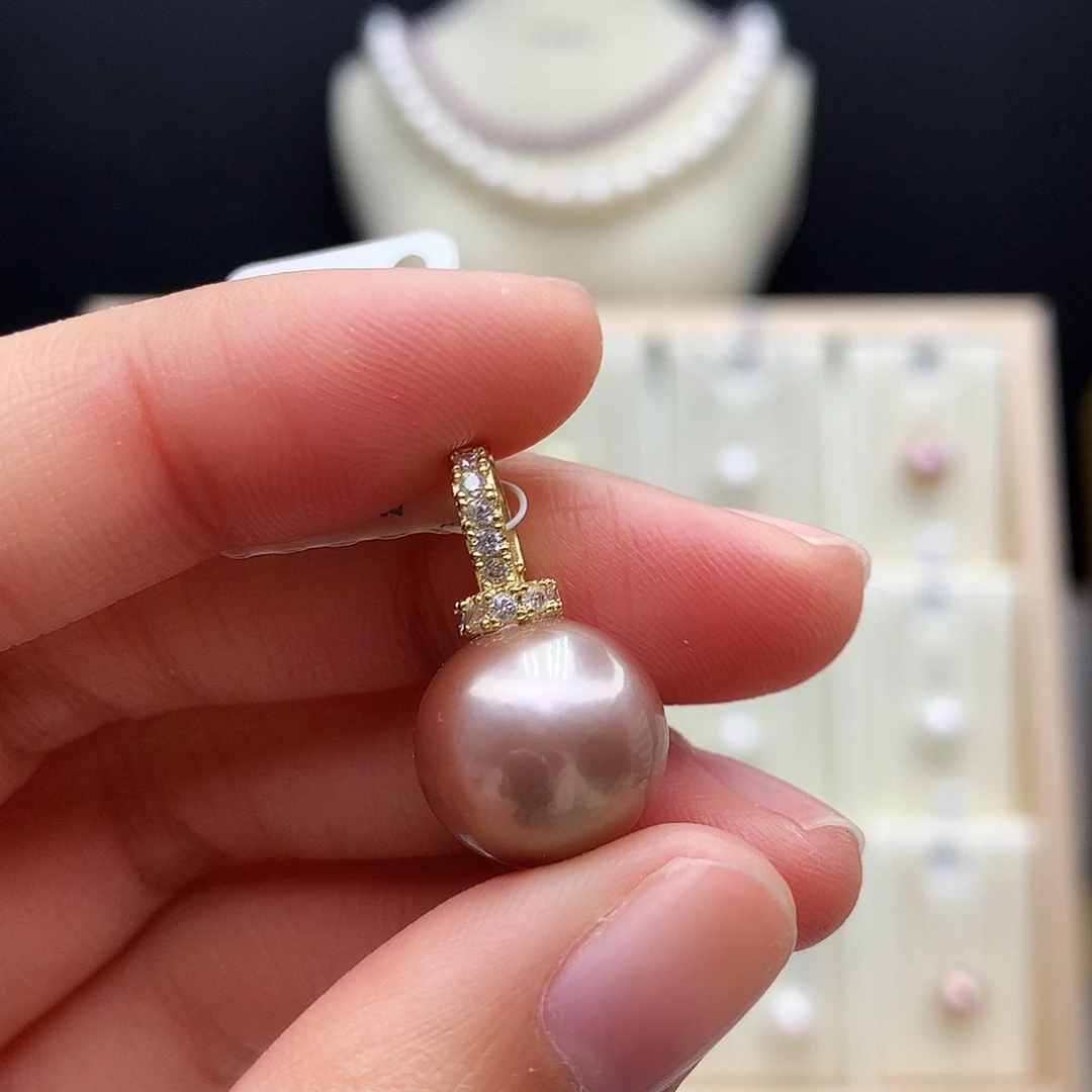 淡水珍珠合金颈饰