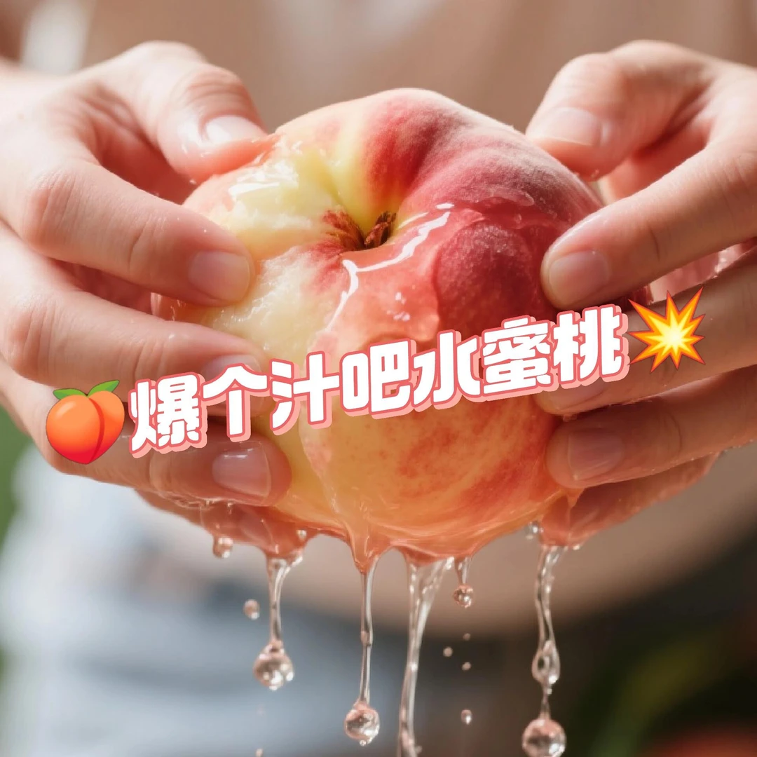 南汇直发水蜜桃新鲜现摘鲜甜多汁脆桃当季水果京东快递