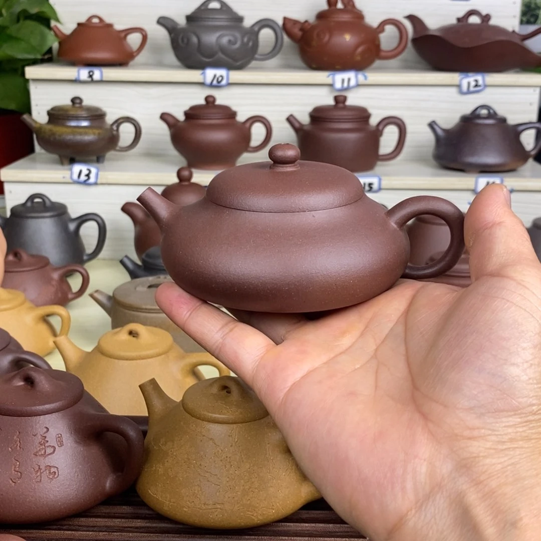 茶壶紫砂静乐原矿深井紫泥200cc左右0添加