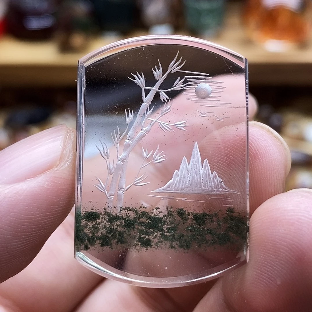 珠宝半成品水晶未镶嵌定制