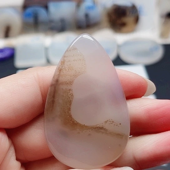 玛瑙/玉髓珠宝半成品未镶嵌