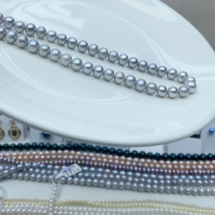 淡水珍珠颈饰未镶嵌