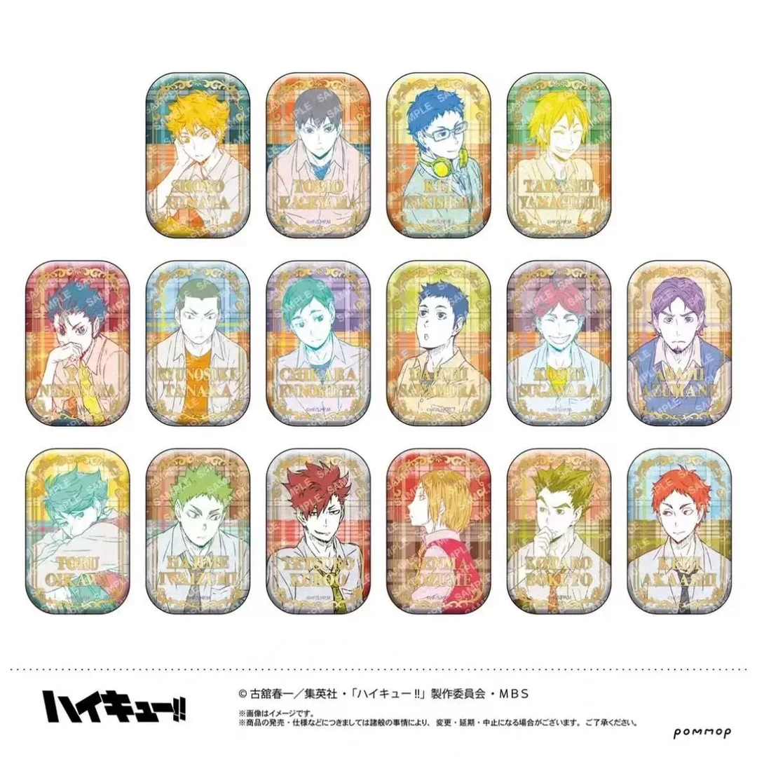 【叠叠乐】排球少年烫金方1弹【拆盒】【盲盒】