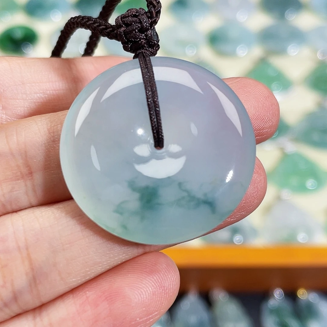翡翠未镶嵌颈饰吊坠