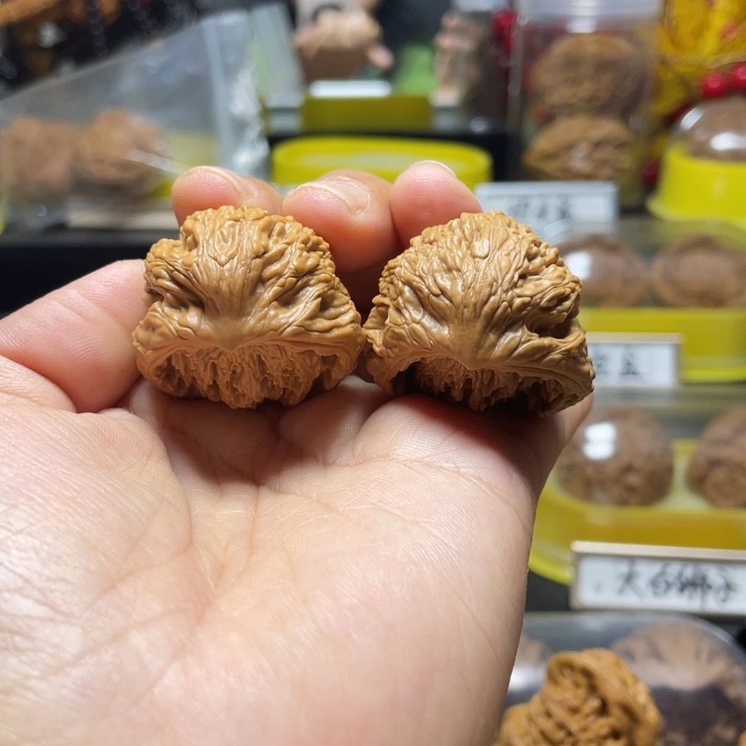 山***景把件文玩核桃聚宝盆33