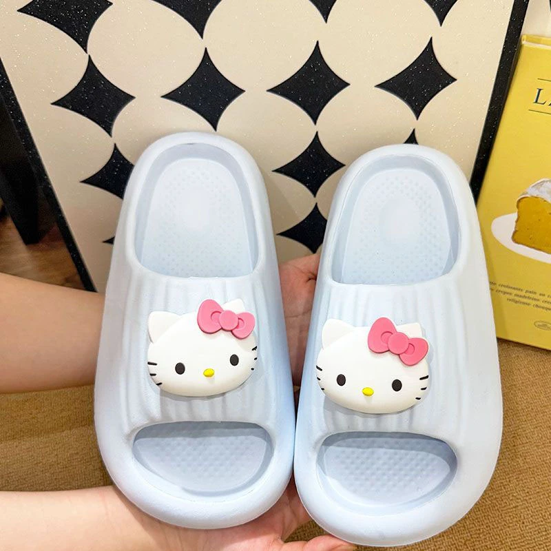 可爱卡通KT猫拖鞋舒适轻便耐磨居家外穿通用ins款软底EVA显瘦拖鞋