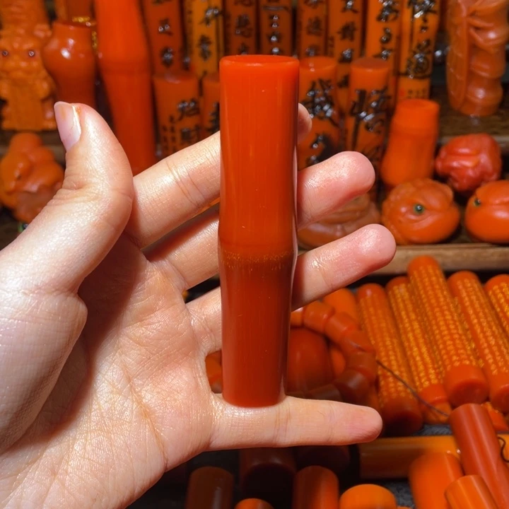 用***生竹玉化实心竹宠新粉