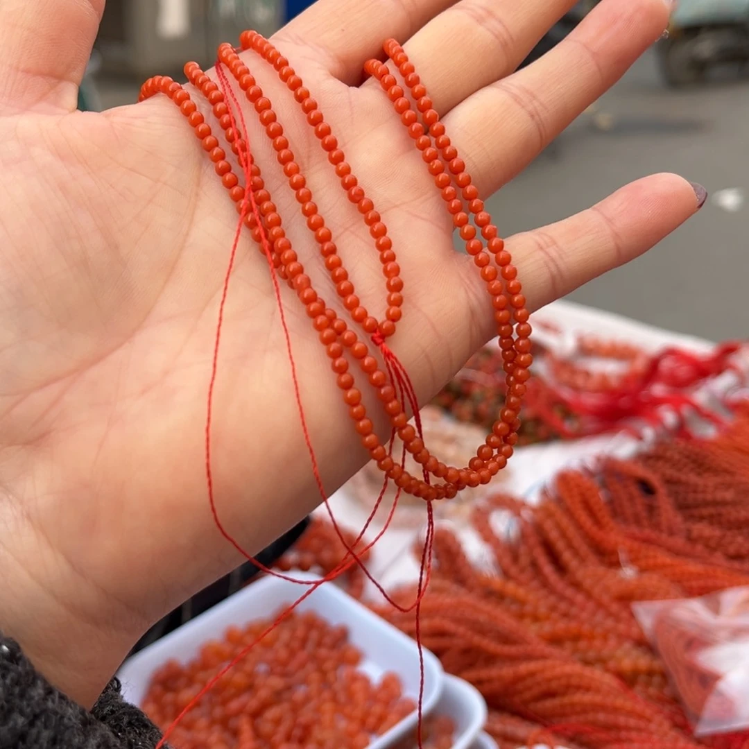 和田玉手链未镶嵌平*