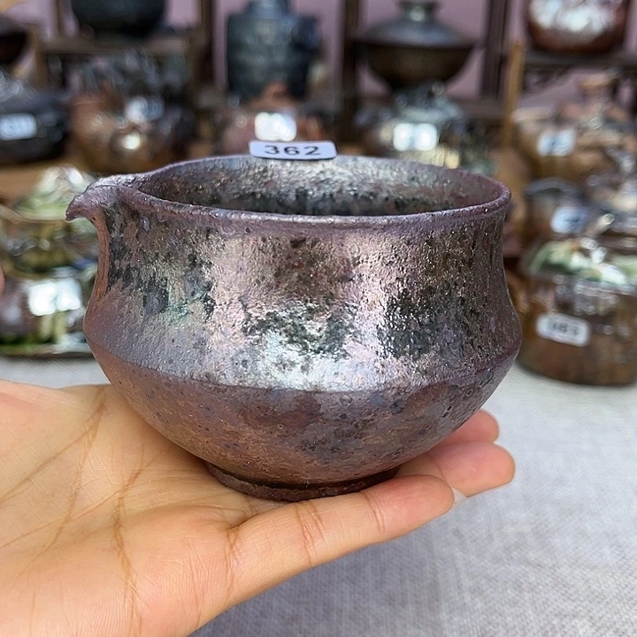 訫***語裸柴烧陶瓷手工茶器