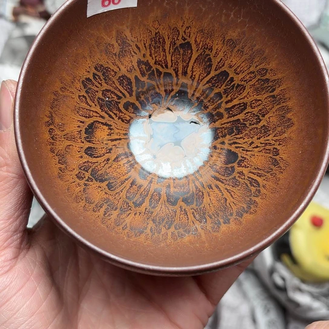 茶盏微瑕20 建盏主人杯一只