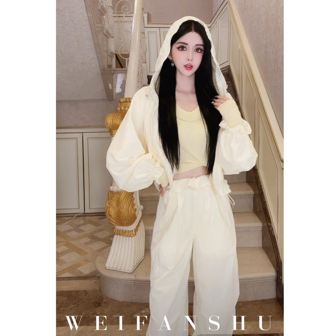 WEIFANSHU/魏凡舒【元气周末】套装外套&裤子