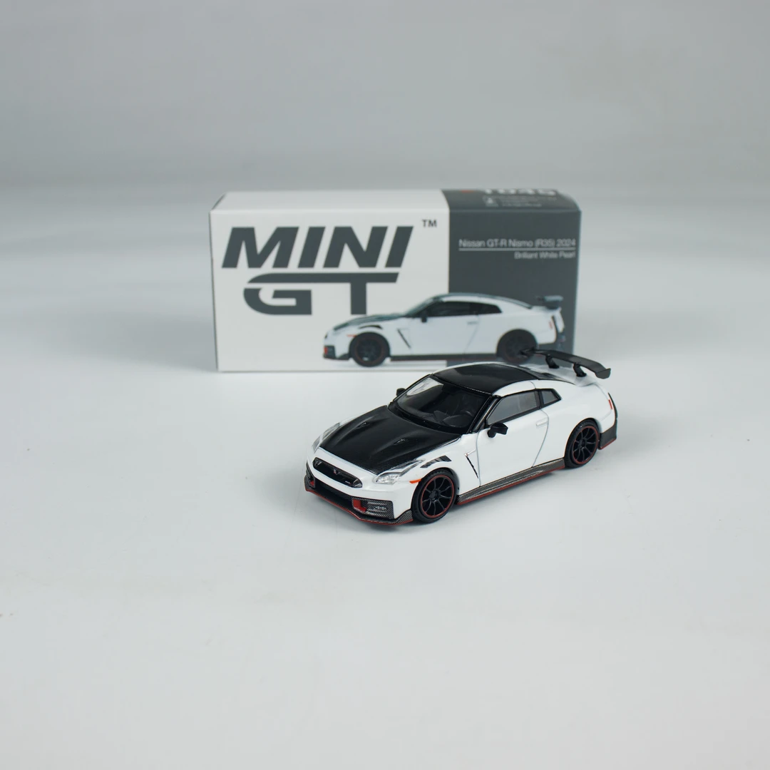 MINIGT车模 1:64 合金 1045号 日产GTR R35 小比例汽车模型收藏车