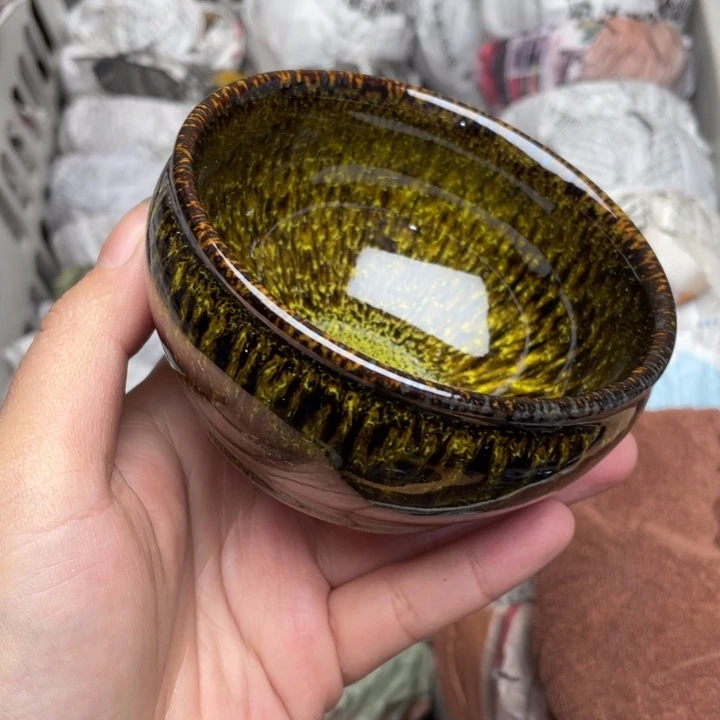 茶盏建窑建盏主人杯