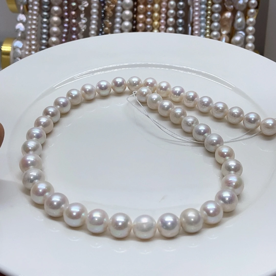 淡水珍珠颈饰合金