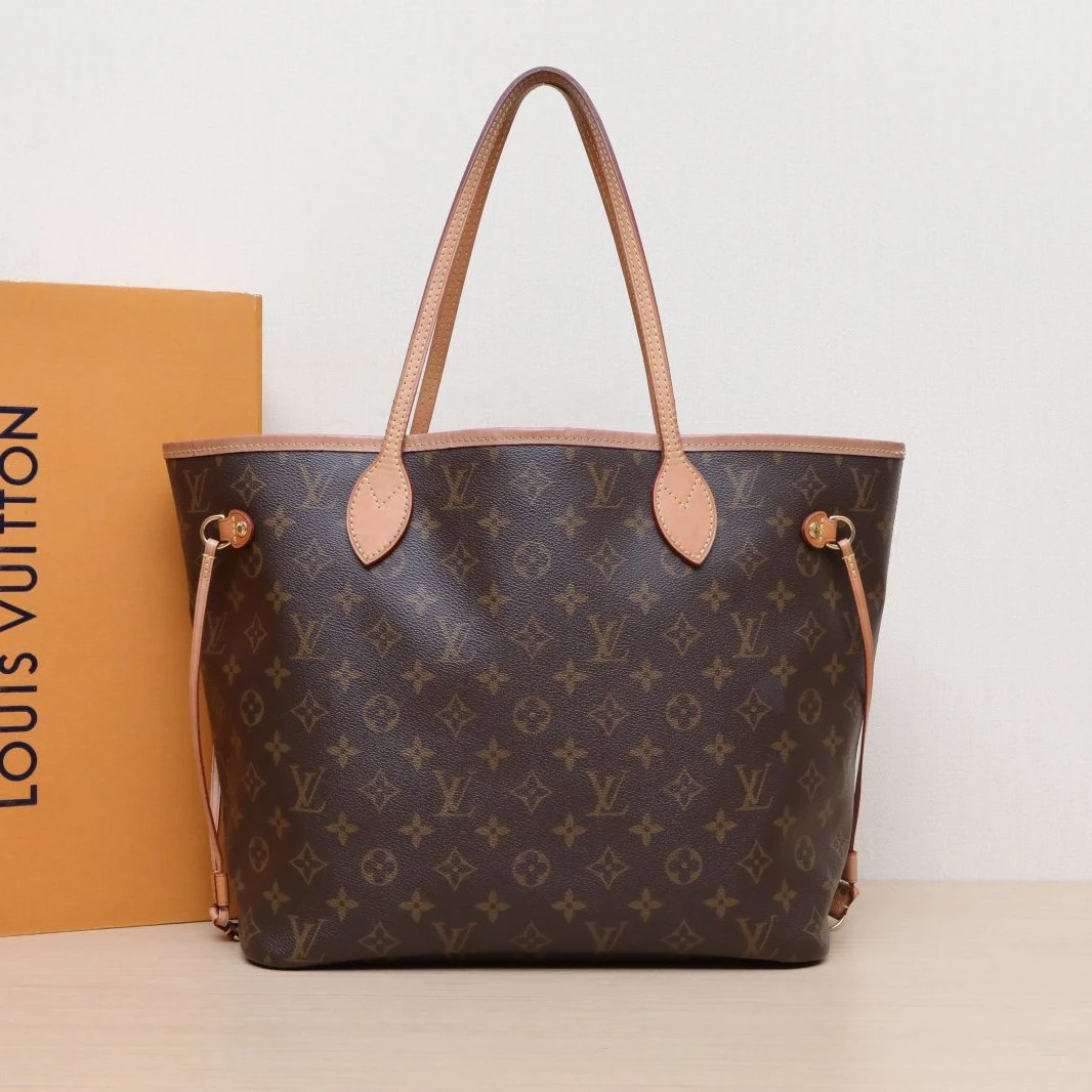 99新 LouisVuitton/路易威登 【莎莎】Neverfull 单肩包 P225479480