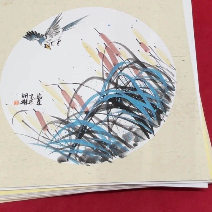 国画花鸟等多种鸟类的栖息环境