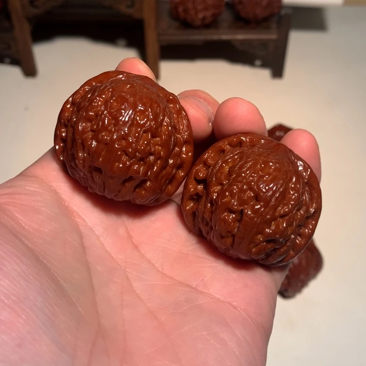 嬸***吊坠猴头核桃绣球6WCH#00#