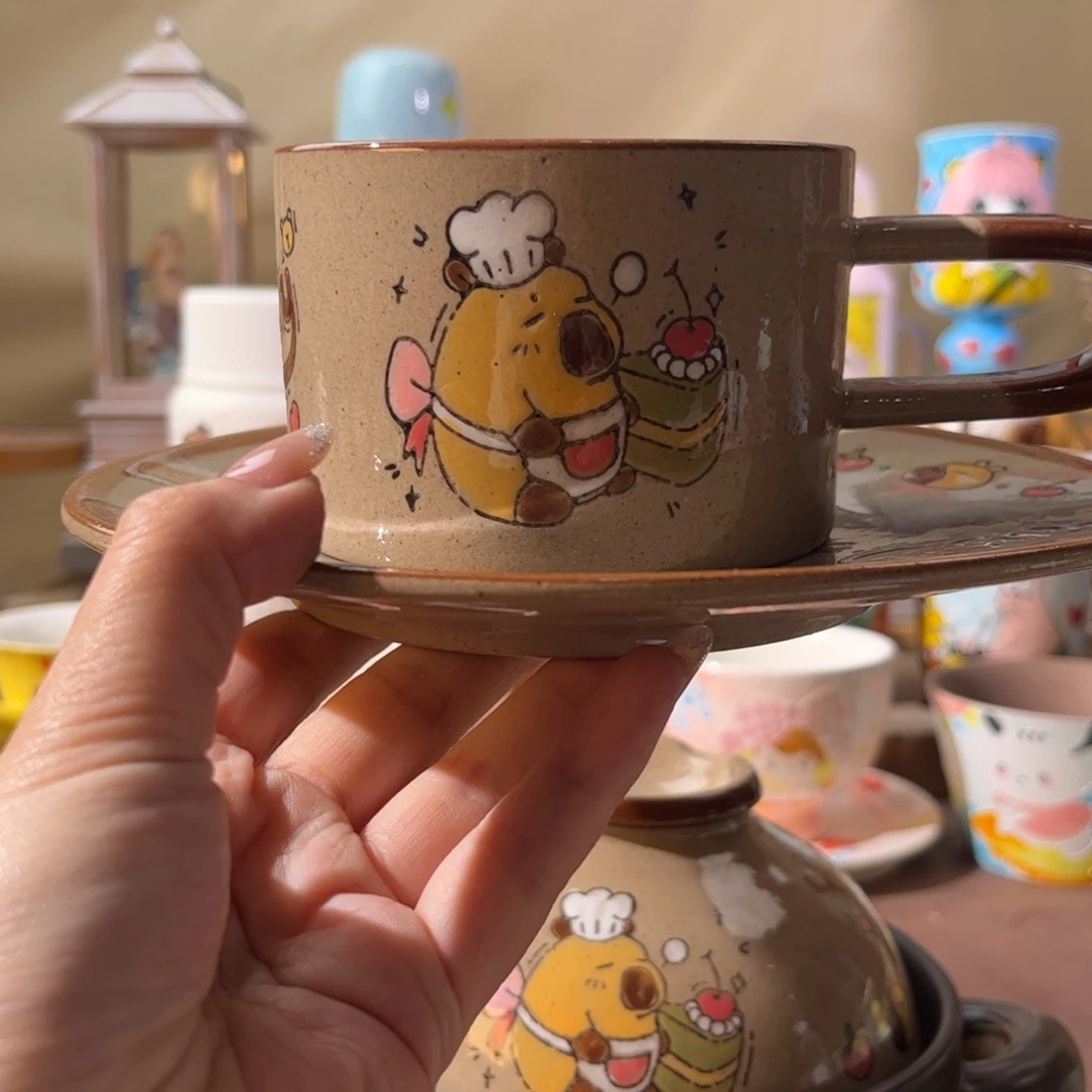 A***？景德镇陶瓷手绘文创水杯