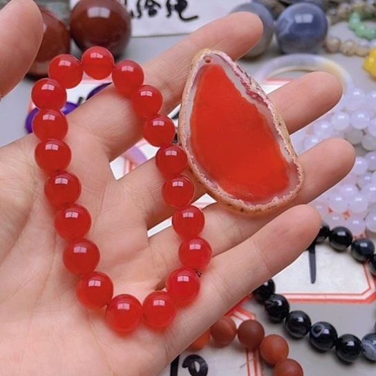 【闪购商品】玛瑙/玉髓未镶嵌珠宝半成品普*甫