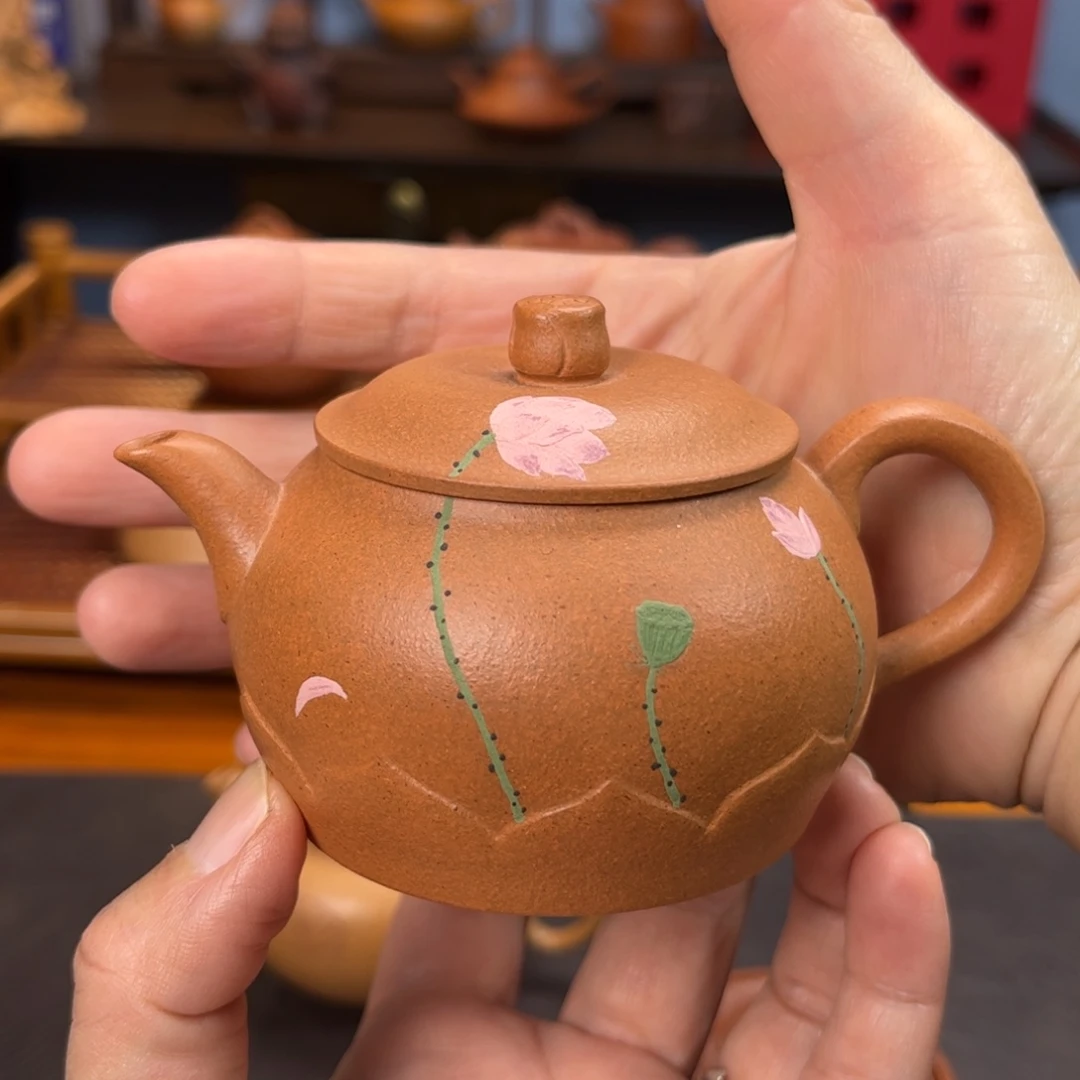 紫砂茶壶宜兴紫砂壶半手工制作