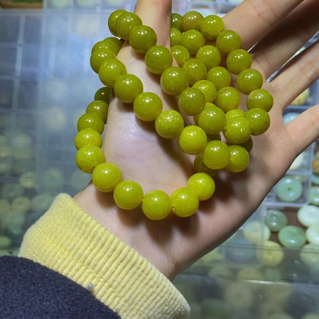 【闪购商品】蛇纹石玉颈饰未镶嵌92