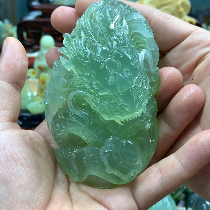 *****蛇纹石玉未镶嵌手把