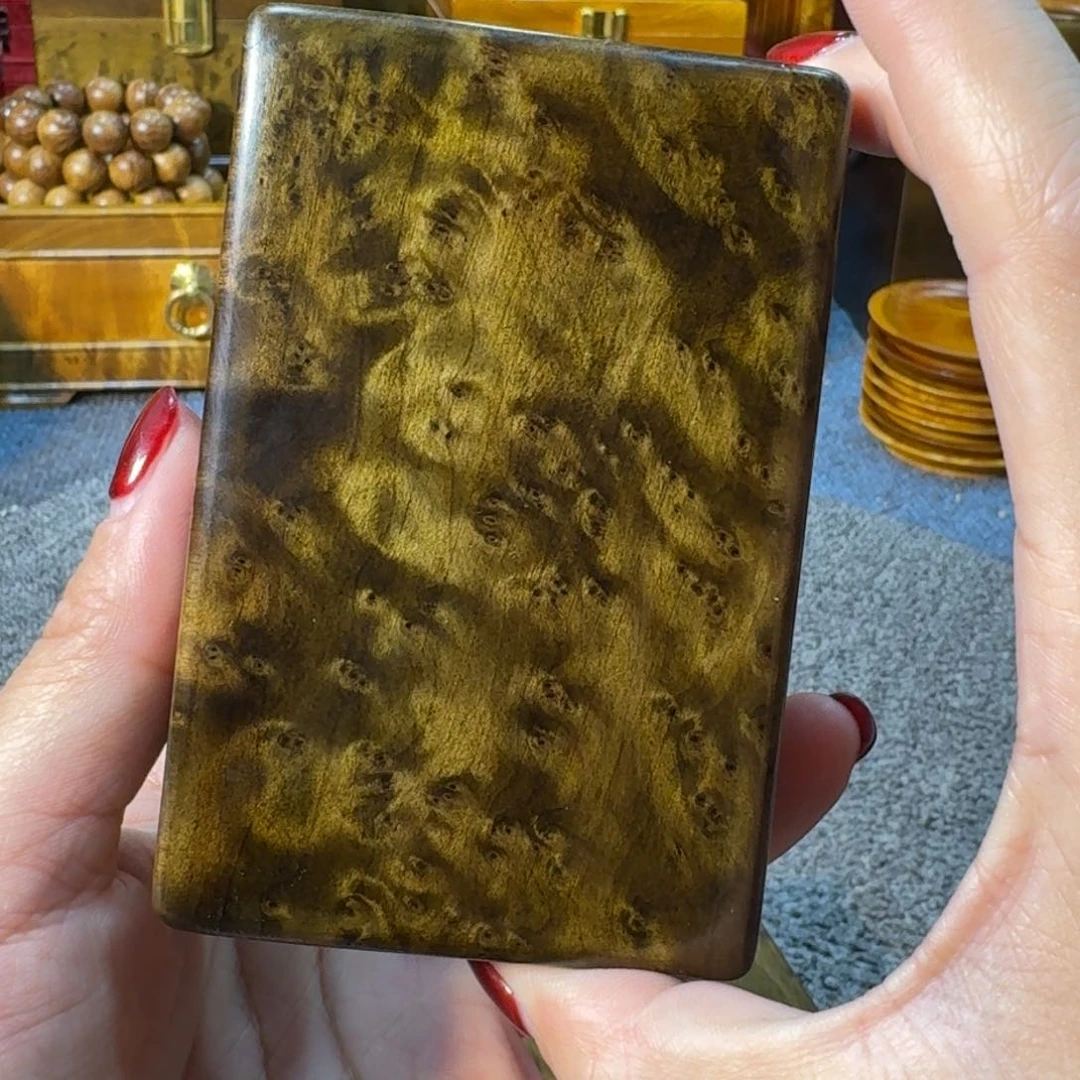 金丝楠乌木粗烟盒m 53