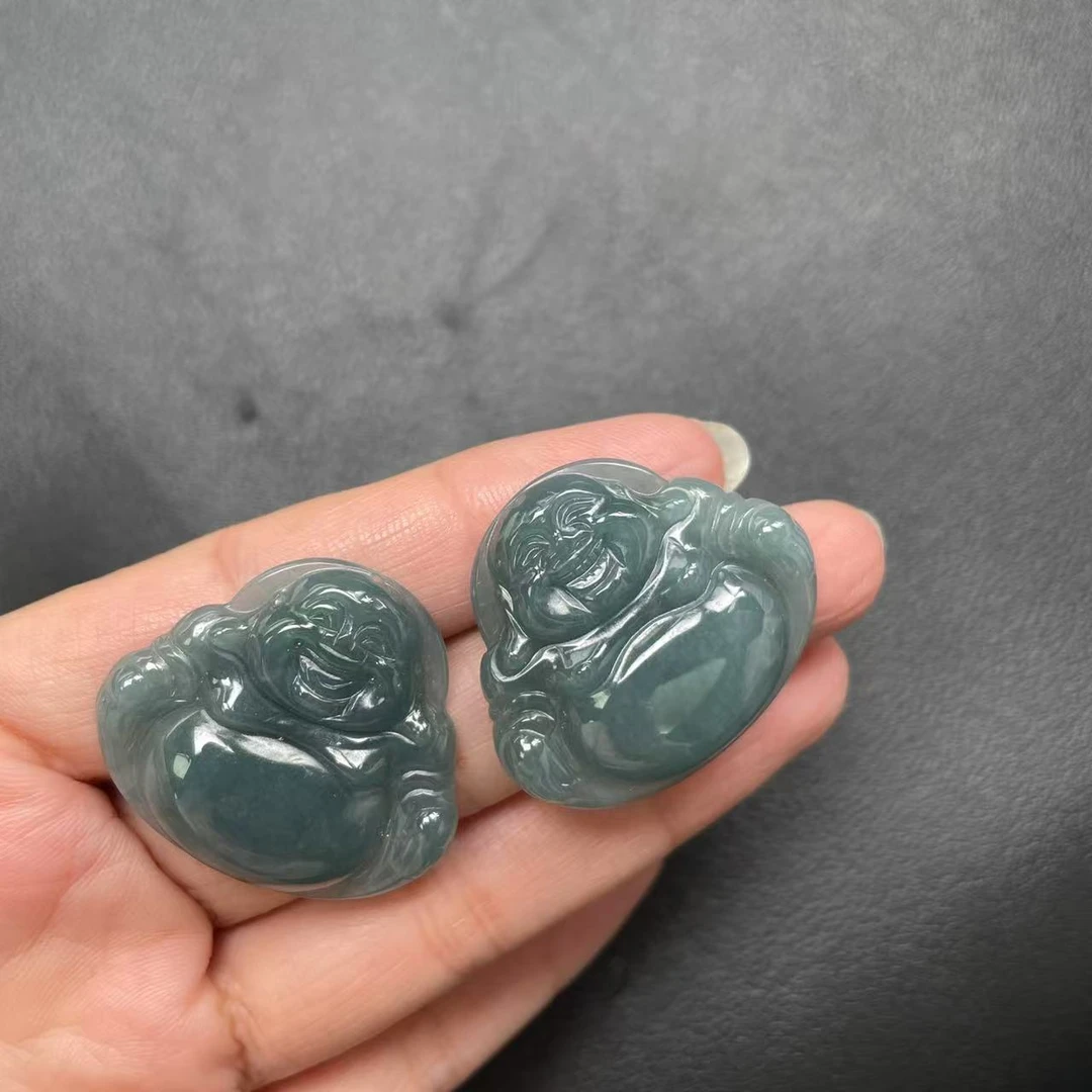 【玉经纶】-20447/Q101-翡翠佛公-多样性发货其一