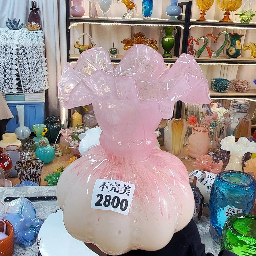 2800 家悦美居琉璃摆件不完美