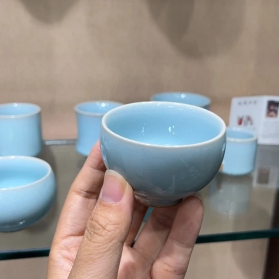 瓷片陶瓷茶具汝窑瓷器