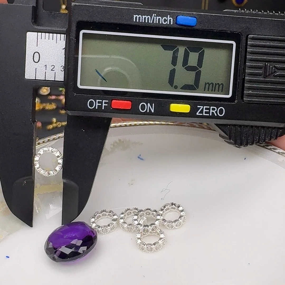 紫晶颈饰银S925镶嵌紫水晶925镶嵌71