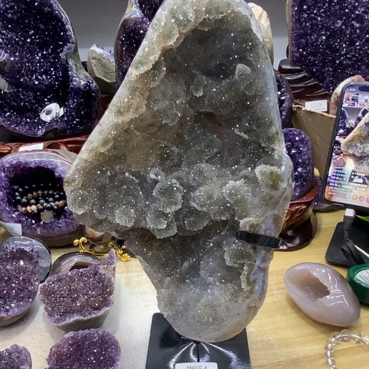 紫晶大型摆件（非配饰）未镶嵌j*e