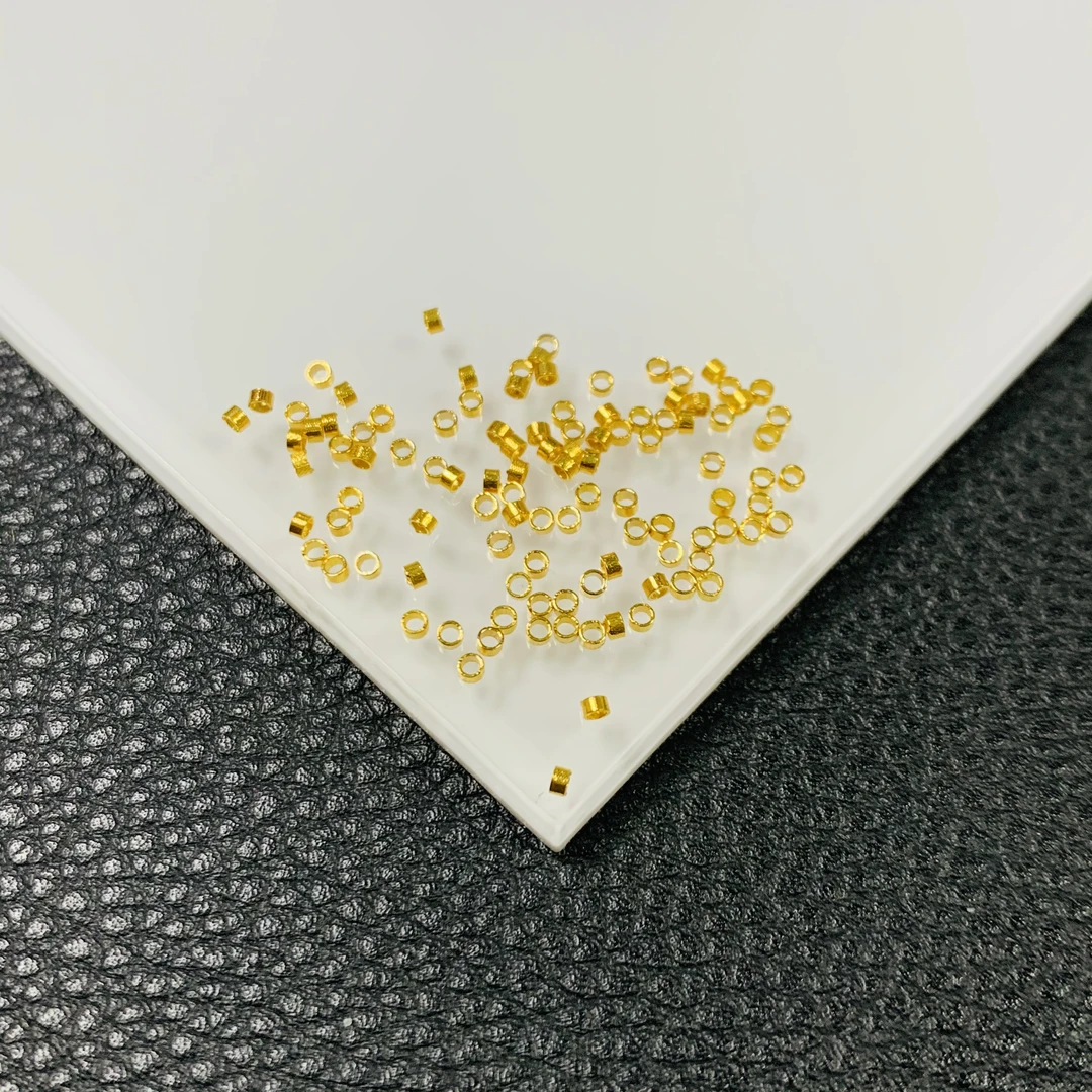 YZ4568-18K金1.5mm左右藏线珠配件-XZZ(多样性发其一)